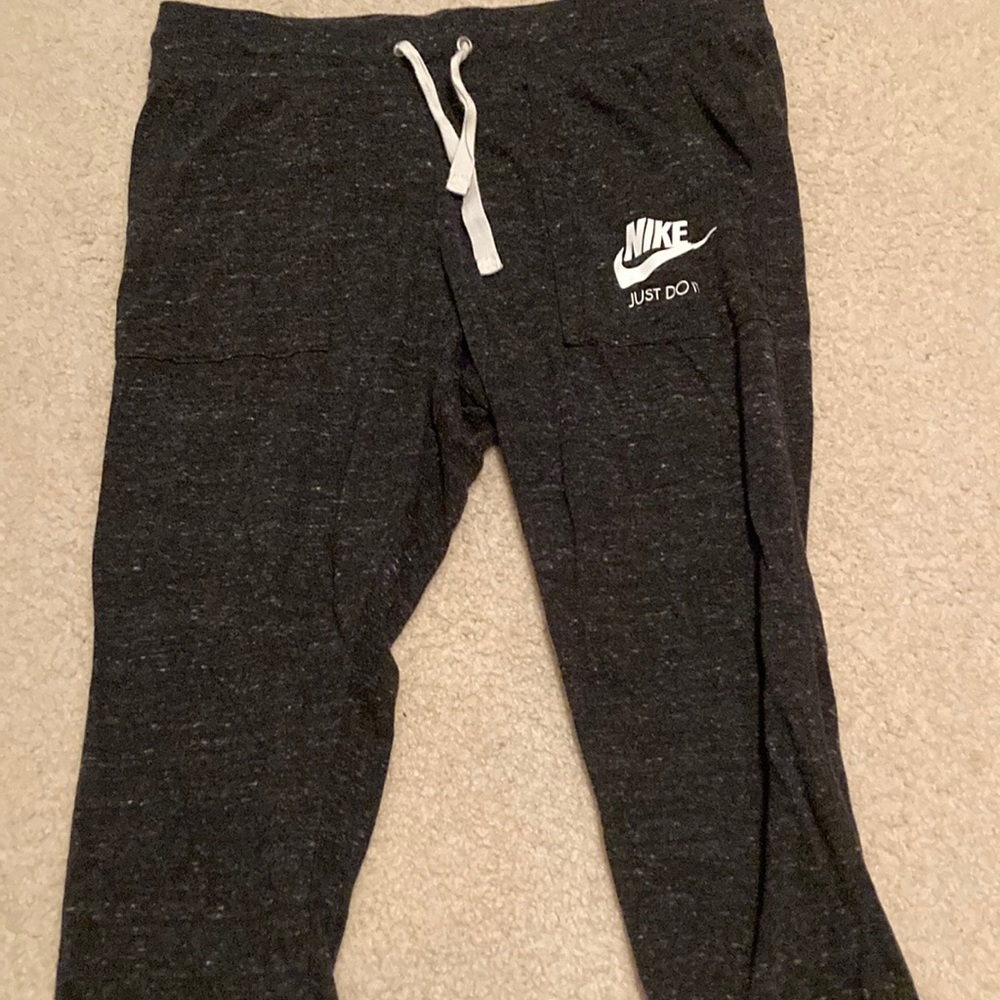 cropped nike joggers